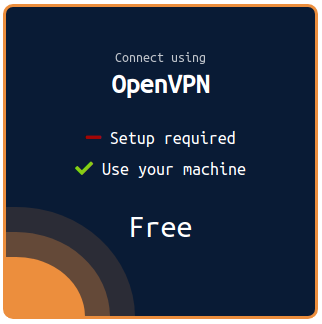 Connect using OpenVPN